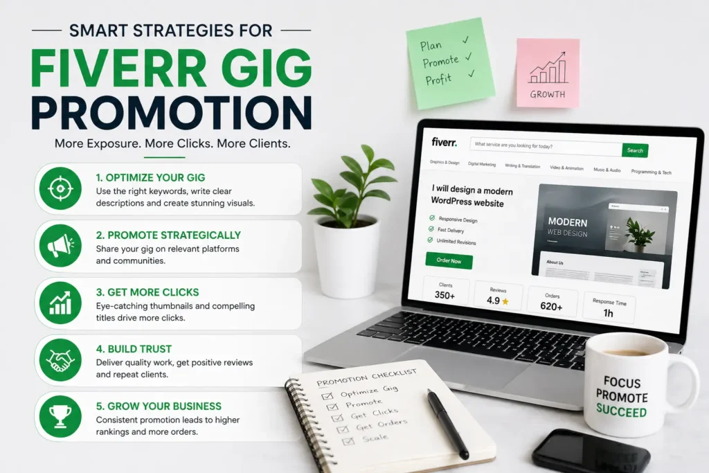 Fiverr Gig Promotion 2026 Tips