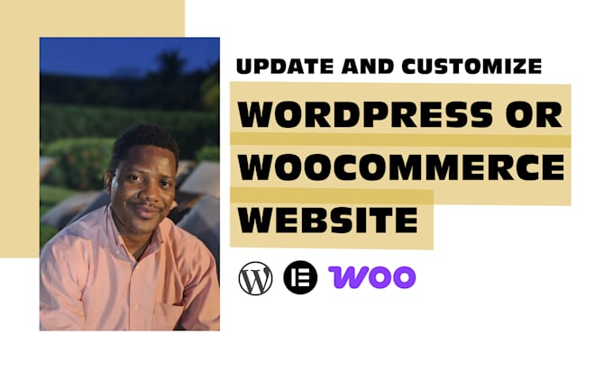 customize and update your wordpress or woocommerce website
