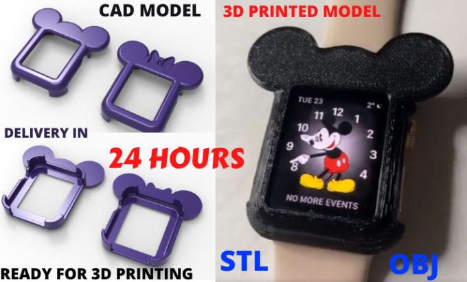 create 3d cad model for 3d printing,edit stl file