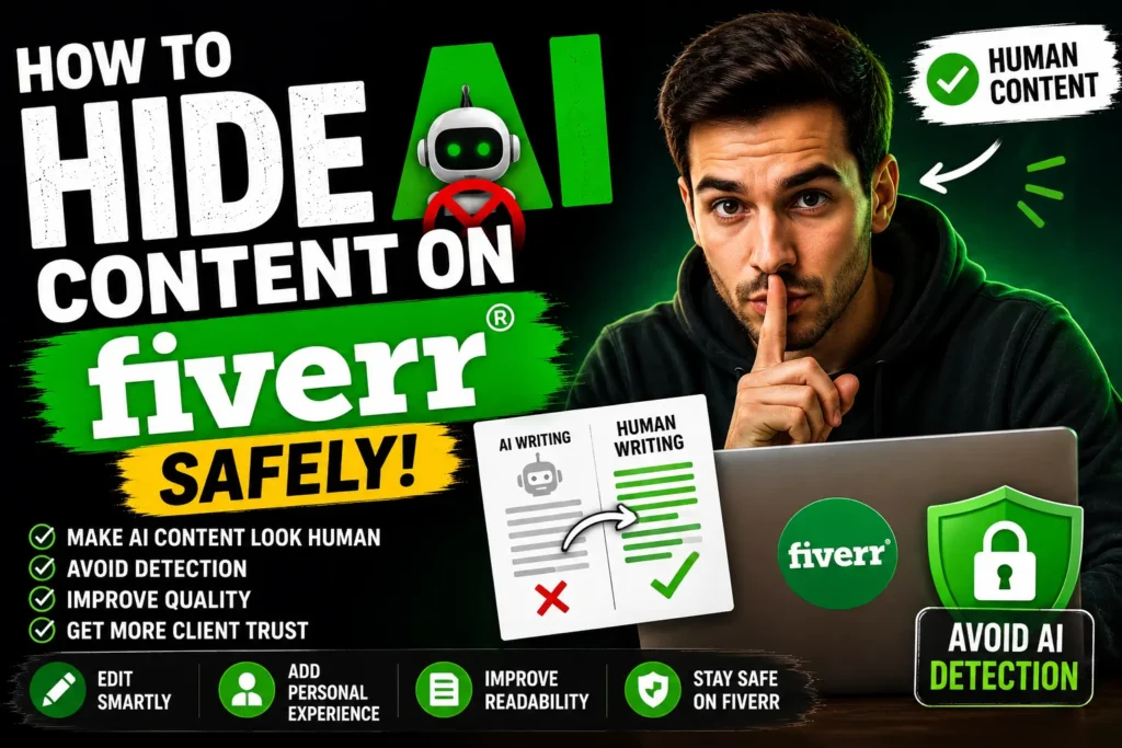 How to Hide AI Content on Fiverr