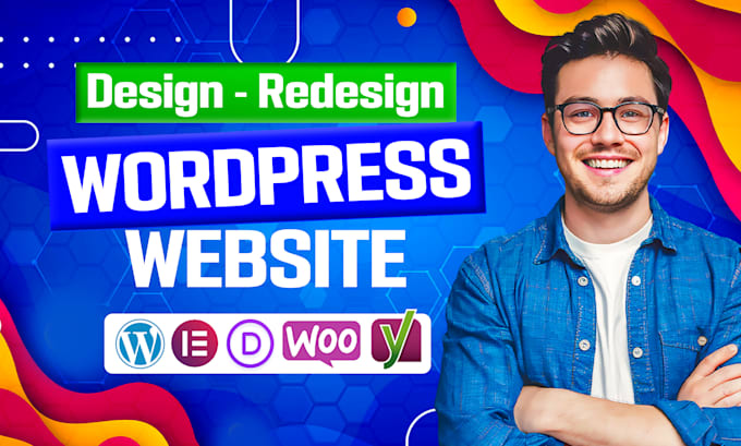 design or redesign wordpress website with elementor pro, website development