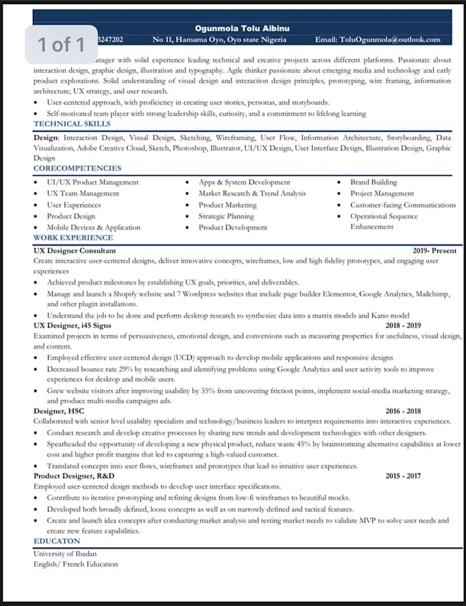professional writing and translation